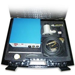 DILO Gas Tight Cutting Device for Metal Gas Compartments with stud welding machine DILO Gas Tight Cutting Device for Metal Gas Compartments with stud welding machine