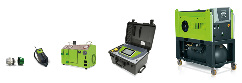 DILO Alternative Gas Service Cart C4/C5 for 3M Novec 4710 and 5110 Gas Mixtures DILO Alternative Gas Service Cart C4/C5 for 3M Novec 4710 and 5110 Gas Mixtures