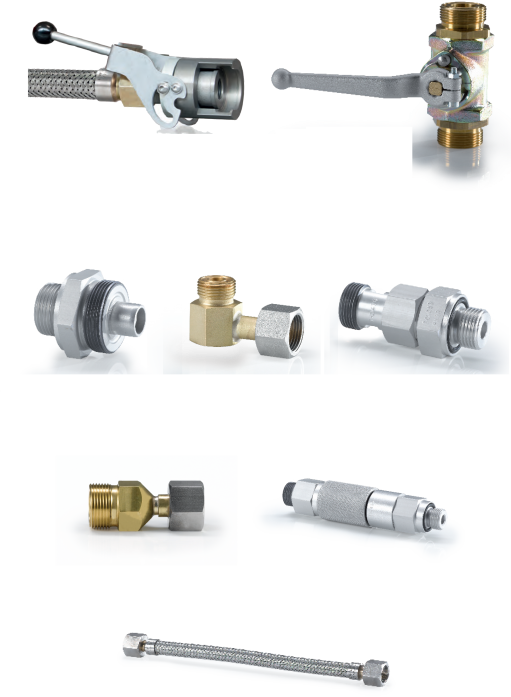 DILO Self-Sealing Fittings and Couplings DILO Self Sealing Valves and Couplings